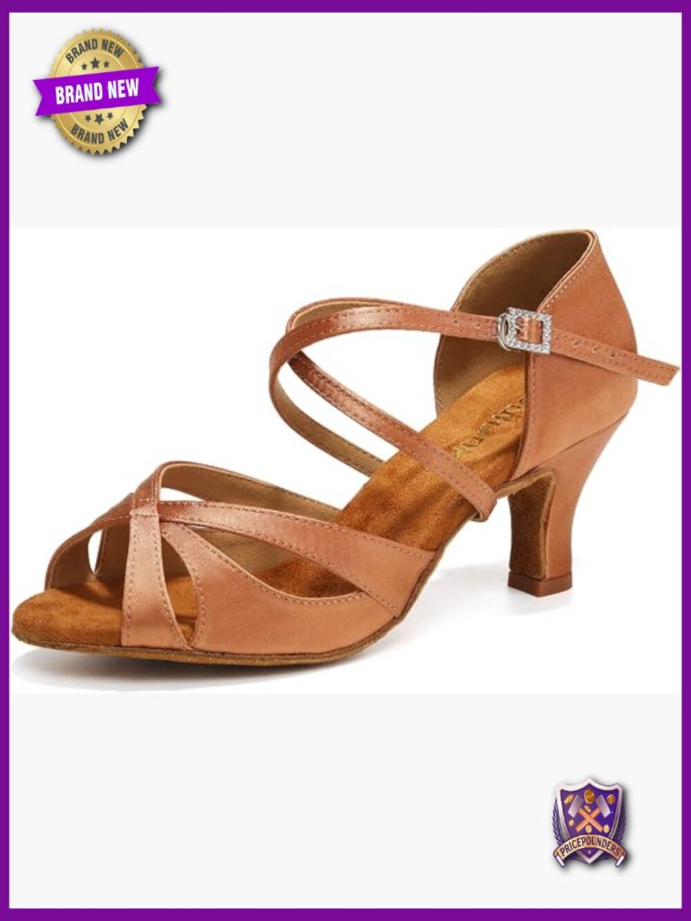 Women's Ballroom Salsa Latin Dance Shoes 2.5-3in Heel